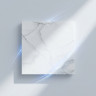Каса Бланка белый под мрамор серый КГ 60х60 см керамогранит матовый Gracia ceramica Casa Blanca white PG - 4шт 1.44м2