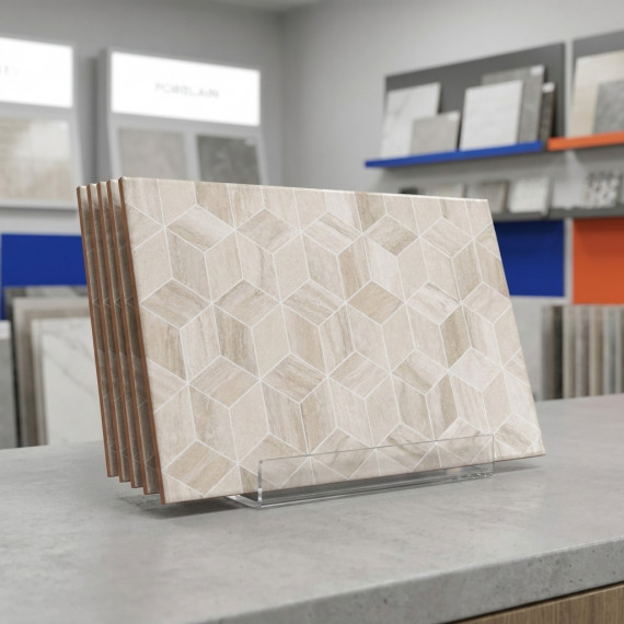 Треви с рисунком ОП 02 25х40 см керамическая плитка матовая Gracia ceramica низ 02 - 14шт 1.4м2