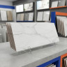 Марбл белый матовая рельефная ОП 02 30х90 см керамическая плитка Gracia ceramica Marble matt white 02 - 5шт 1.35м2