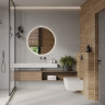 Стоункрит серая низ 02 керамическая плитка темная рельеф 30х60 см Gracia ceramica Stonecrete grey wall 02 - 8шт 1.44м2