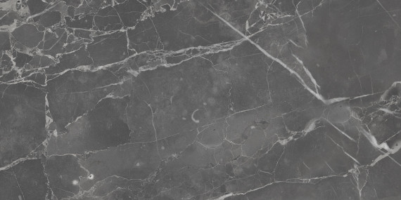 Марбл серая низ 02 керамическая плитка глянцевая темная 30х60 см Gracia ceramica Marble grey wall 02 - 8шт 1.44м2