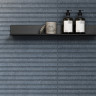Цемент синий низ 01 керамическая плитка матовая светлая 30х60 см Gracia ceramica Cement blue wall 01 - 8шт 1.44м2