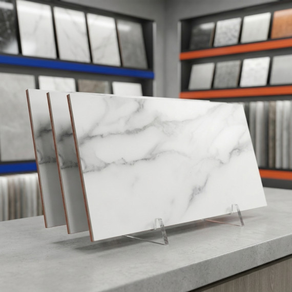 Каррара серая мат верх 01 керамическая плитка матовая светлая 30х60 см Gracia ceramica Carrara grey matt wall 01 - 8шт 1.44м2