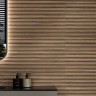 Каррара голд глянец низ 02 керамическая плитка с рисунком 30х60 см Gracia ceramica Carrara grey gold wall 08 - 8шт 1.44м2