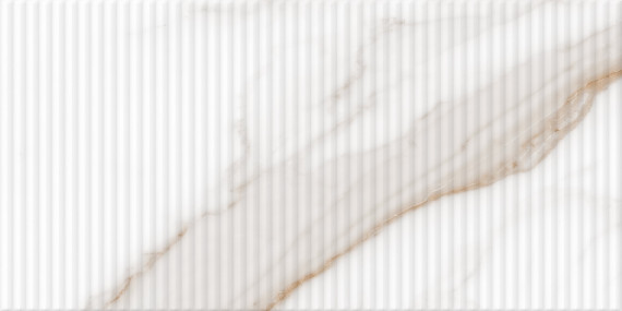 Каррара голд глянец низ 02 керамическая плитка с рисунком 30х60 см Gracia ceramica Carrara grey gold wall 08 - 8шт 1.44м2