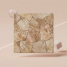 Камелот бежевый рельефный КГ 45х45 см керамогранит Gracia ceramica Camelot beige PG - 8шт 1.62м2